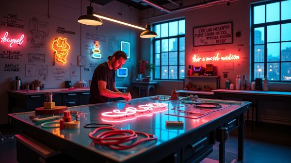 Créer un néon sur mesure pour illuminer votre déco