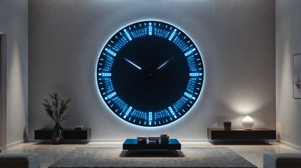 Top 5 horloges murales LED design pour moderniser votre décor